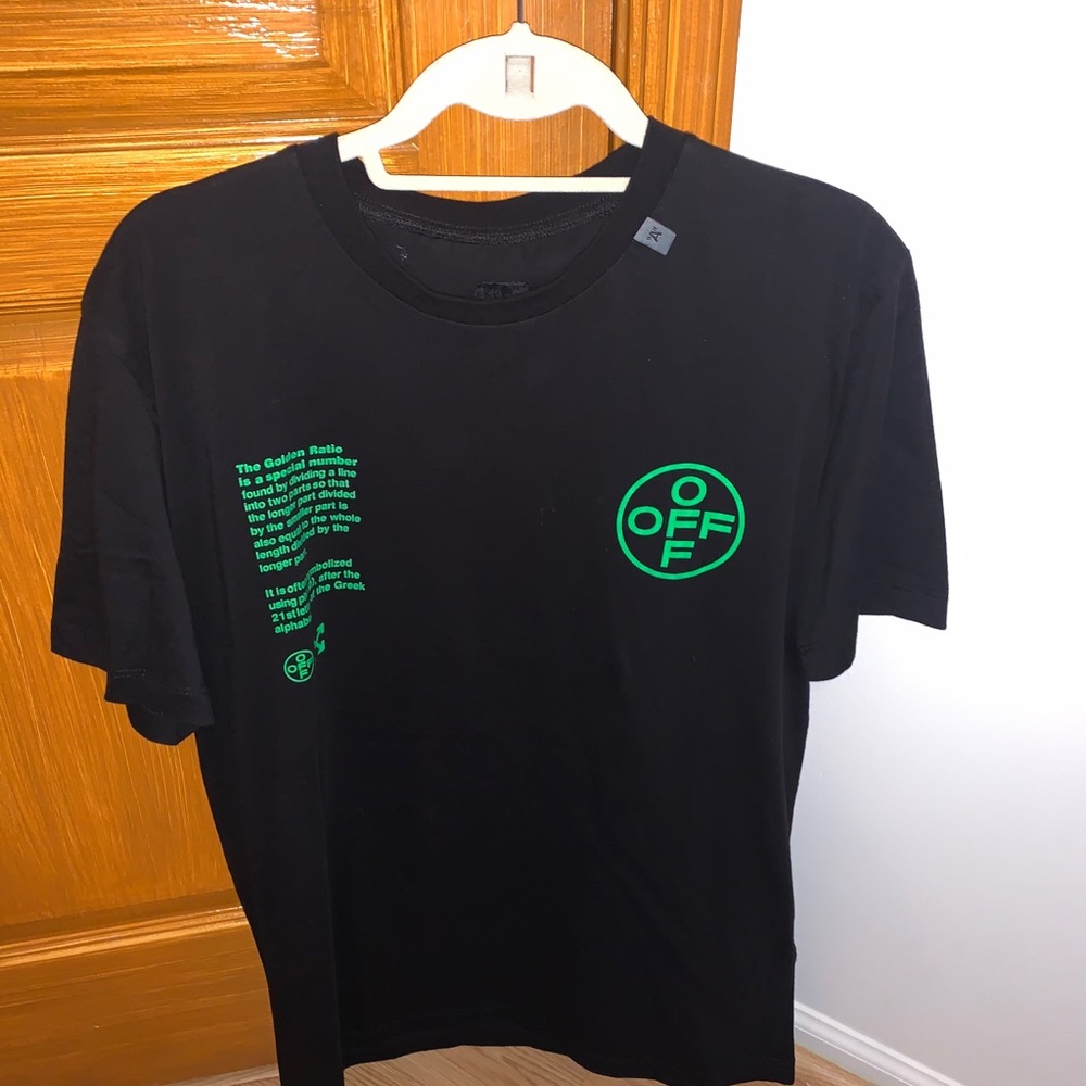Men’s OFF-White Tee size L
